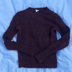 Gap knit crew neck sweater